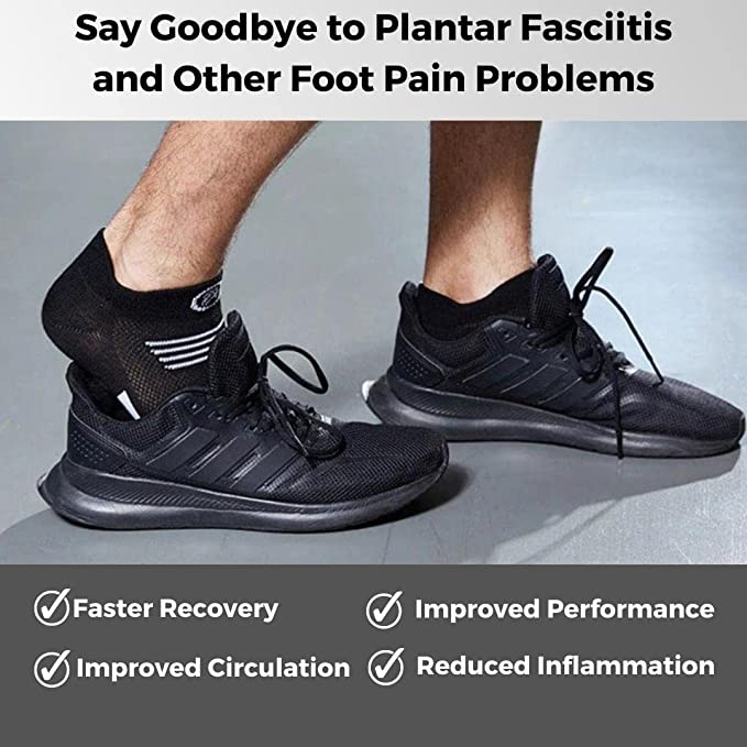 3 Pair Pro Ankle Compression Socks for Men - Image 3