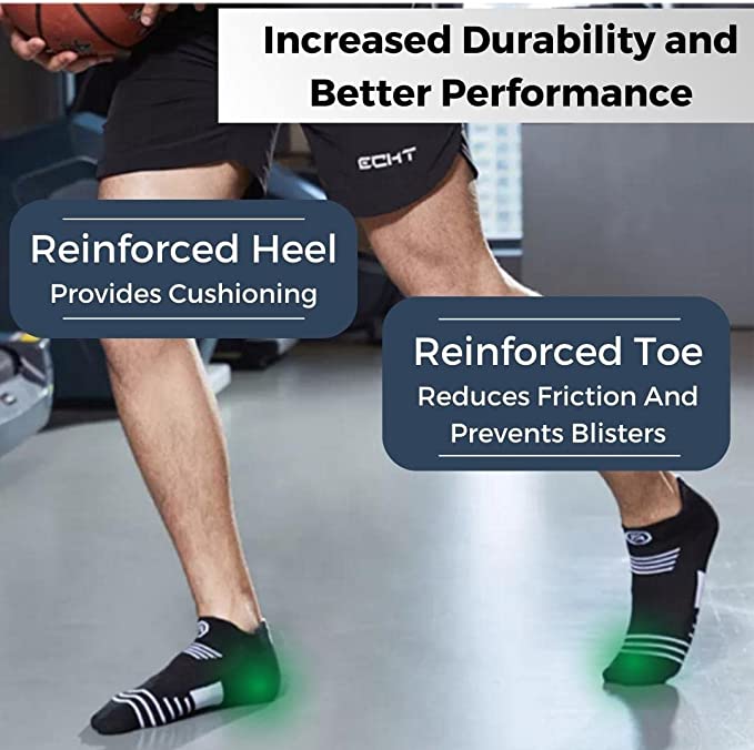 3 Pair Pro Ankle Compression Socks for Men - Image 6
