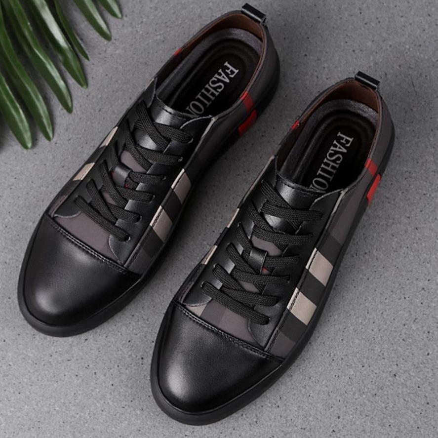 Men's Anti-slip Leather Shoes - Casual - Light weight - Image 3