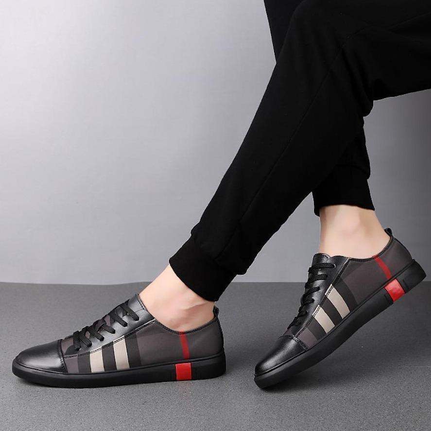 Men's Anti-slip Leather Shoes - Casual - Light weight - Image 5