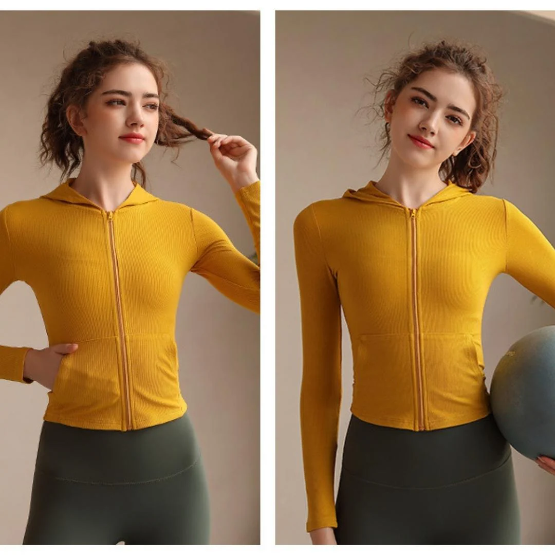Slim Fit Track Jacket For Women - Image 6