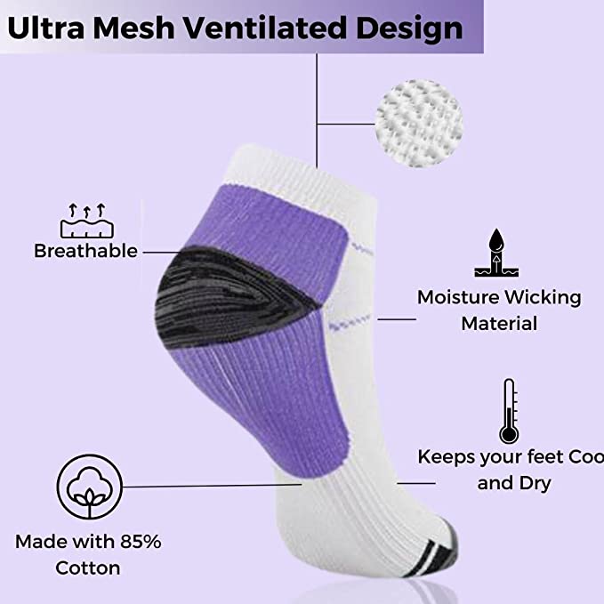 6 Pair Compression Socks - Image 4
