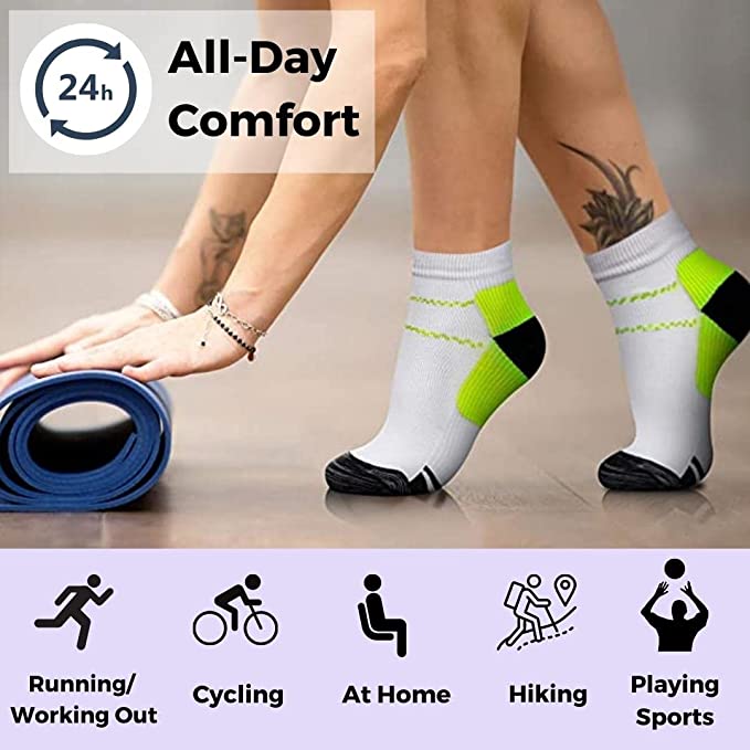 6 Pair Compression Socks - Image 6